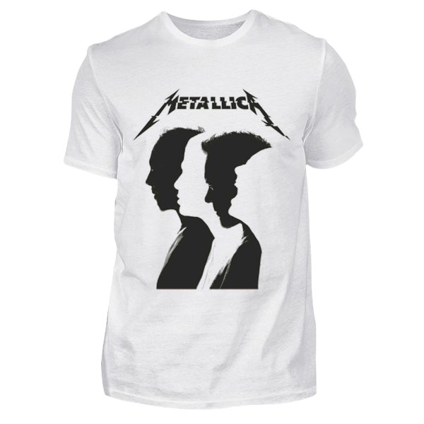 Metallica Men's Met Sonic Tişört, Rock tişört, metal tişört
