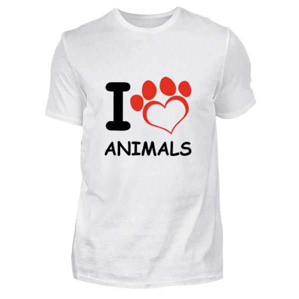 Love Animals Tişört