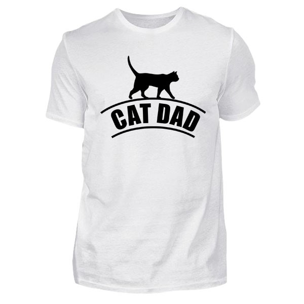 Cat Dad Tişört, Kedi Babası Tişört, babalar günü hediyesi