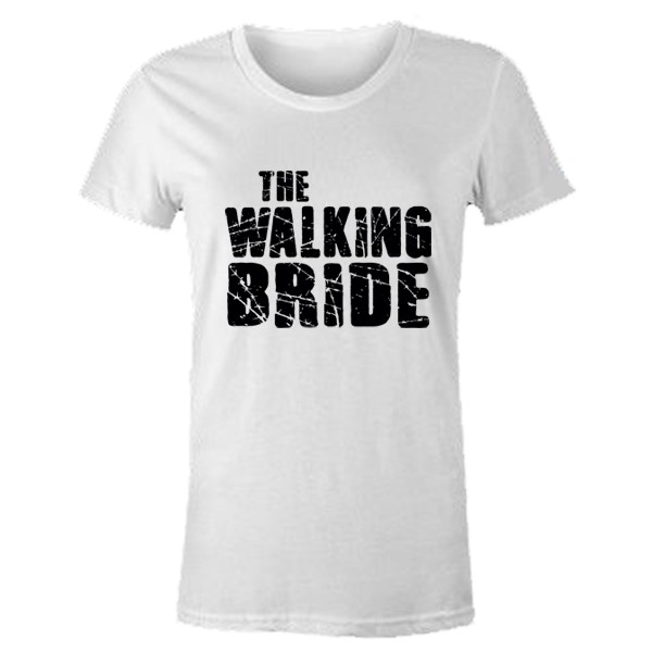 The Walking Bride, gelin tişört, düğün tişört, gelin, bride