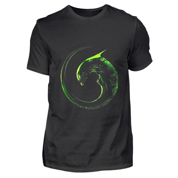 Alien Logolu Tişört, yaratık tişört