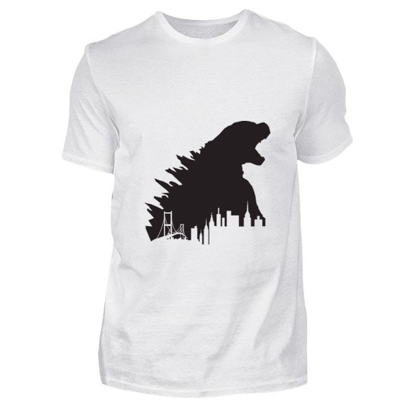 Godzilla Clipart Tişört, godzilla tişört