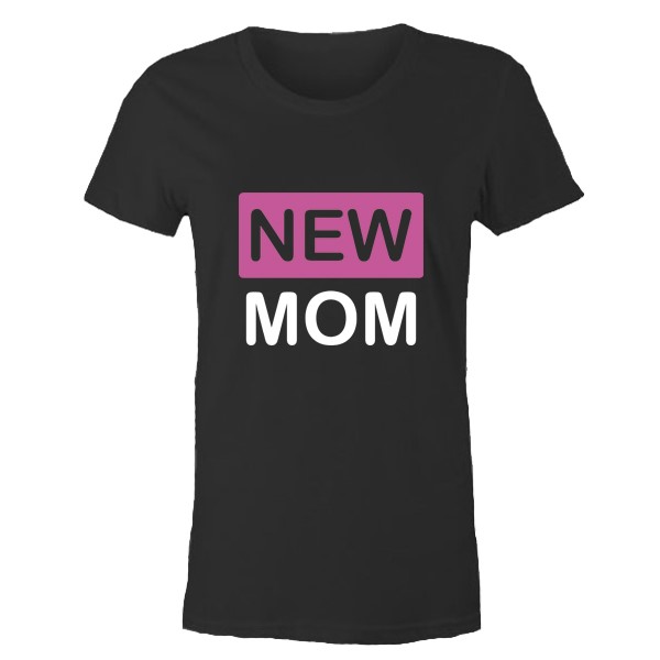 Yeni Anne Tişört, ilk anneler günü tişört, anneye tişört