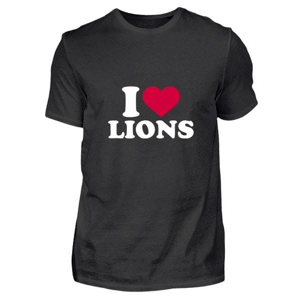 I Love Lions Tişört