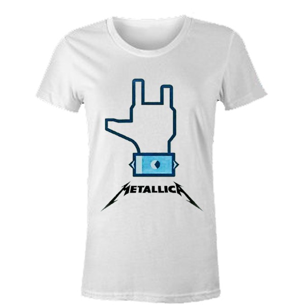 Metallica Icon Tişört, Metal Tişört, Rock Tişört
