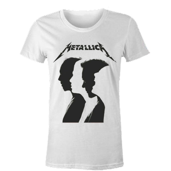 Metallica Men's Met Sonic Tişört, Rock tişört, metal tişört