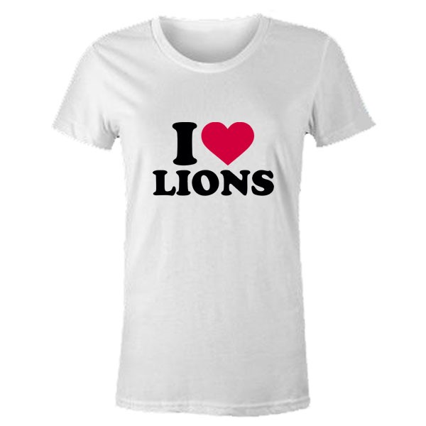 I Love Lions Tişört