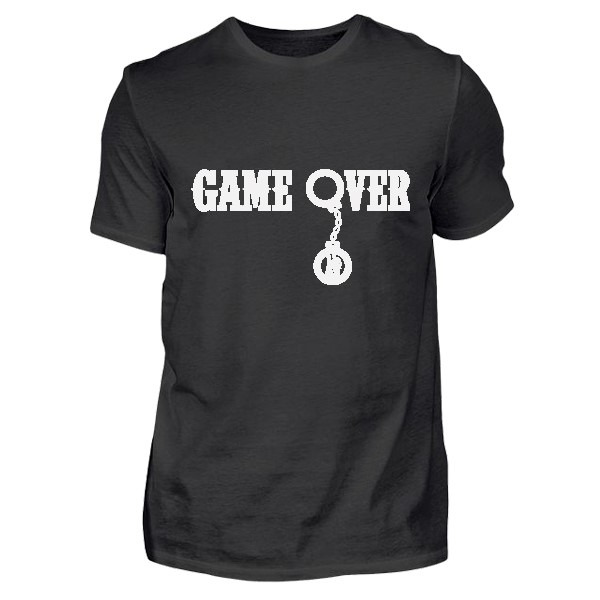 Game Over, komik  tişört,damada hediye, damat, groom, düğün