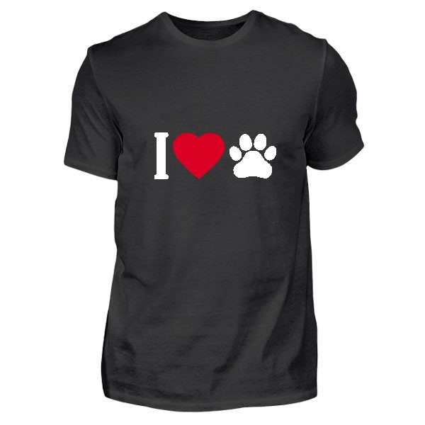 I Love Dog Tişört