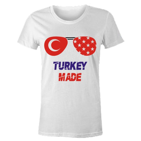 Turkey Made Tişört, türkiye tişörtleri, ay yıldız tişört