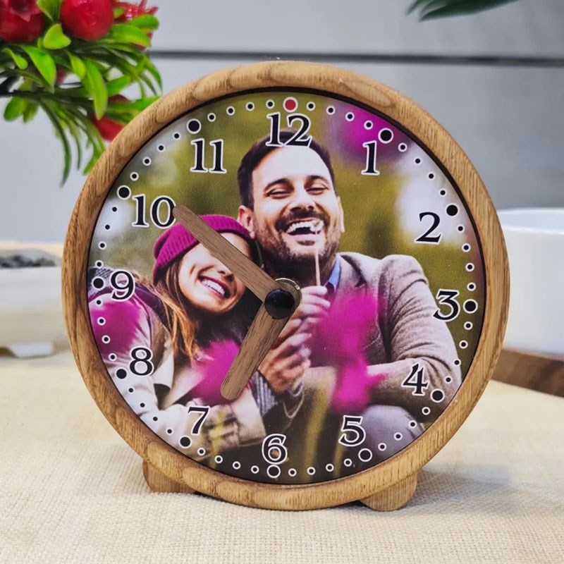 Ofis Hediyesi, Resimli Masa Saati, Yen İş Hediyesi Masa Saat