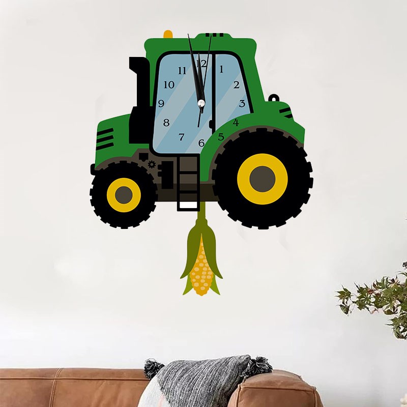 Traktör Duvar Saati, Ziraat Mühendisine Hediye,Çiftçi Hediye